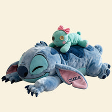 Load image into Gallery viewer, &quot;Cuddle Up in Comfort!&quot; - Cute Lazy Custom Shape Pillow - Personalized Gift for Kids and the Tired Soul Pillow PopCulturePrints
