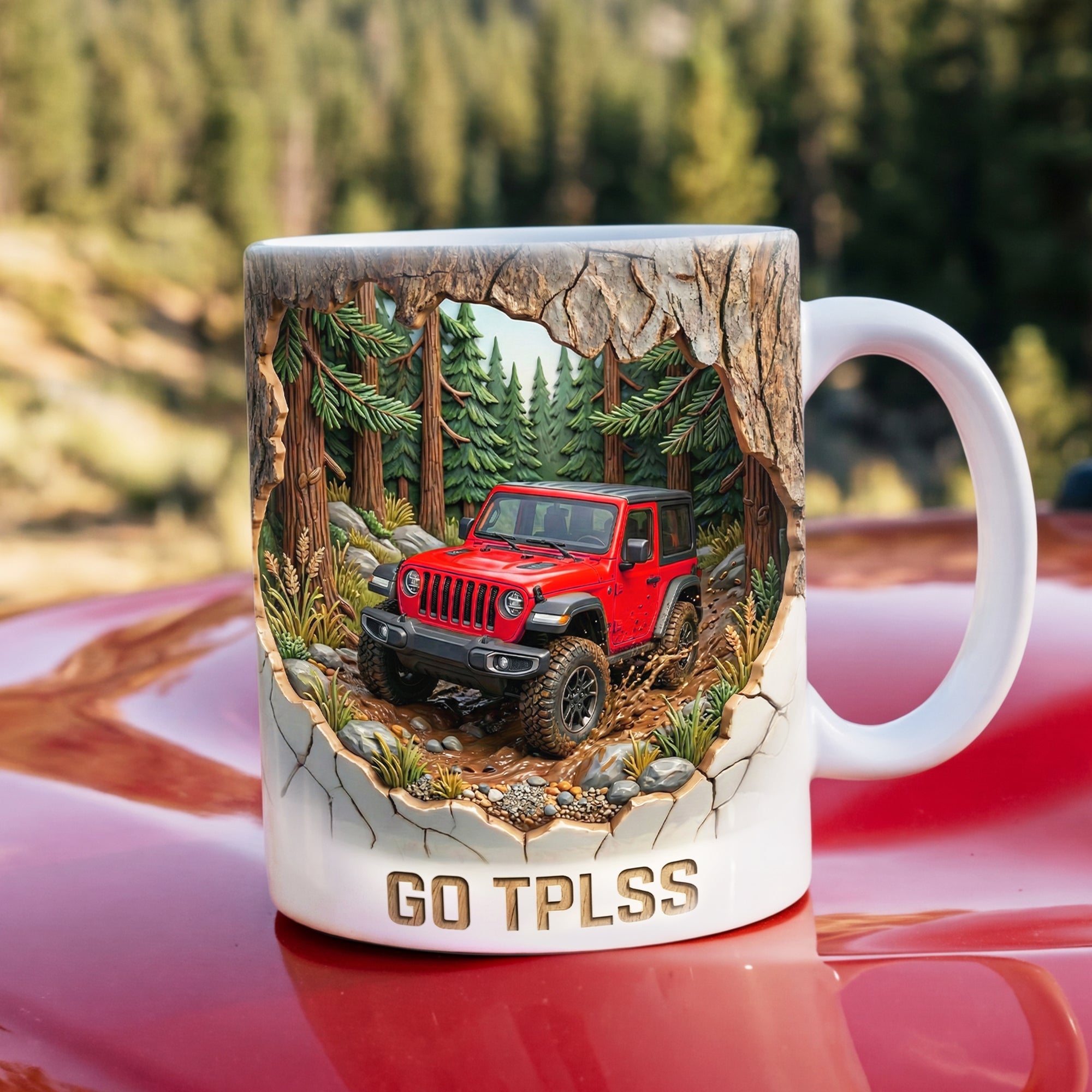 Off Road Car Lover Coffee Mug - Personalized Gifts For Off Road Lover Coffee Mug 02HUTI201225 Coffee Mug PopCulturePrints