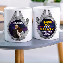 Load image into Gallery viewer, Personalized Galaxy Love Mug Set - Perfect Anniversary and Valentine&#39;s Day Gifts Coffee Mug PopCulturePrints
