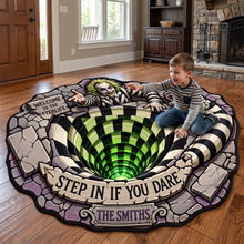 Load image into Gallery viewer, “Welcome To The Afterlife” - Personalized Halloween Doormat for Fun-Loving Souls
