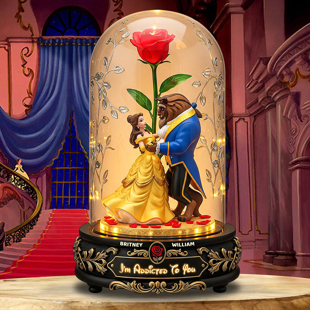 Forever Love Couple Acrylic Plaque - Personalized Gifts for Couples Shaped Plaques PopCulturePrints