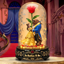 Load image into Gallery viewer, Forever Love Couple Acrylic Plaque - Personalized Gifts for Couples Shaped Plaques PopCulturePrints
