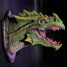 Load image into Gallery viewer, Dragon Enthusiast Halloween 3D Wall Art
