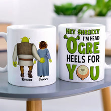 Load image into Gallery viewer, Personalized Shrek-inspired Couple Mug - Perfect Romantic Valentine&#39;s Day Gift Coffee Mug PopCulturePrints
