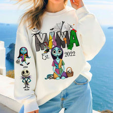 Load image into Gallery viewer, &quot;Celebrate Mom&#39;s Unique Style&quot; - Personalized Horror Mom Shirt - Gift for Mom, Grandma and Kids AOP Products PopCulturePrints
