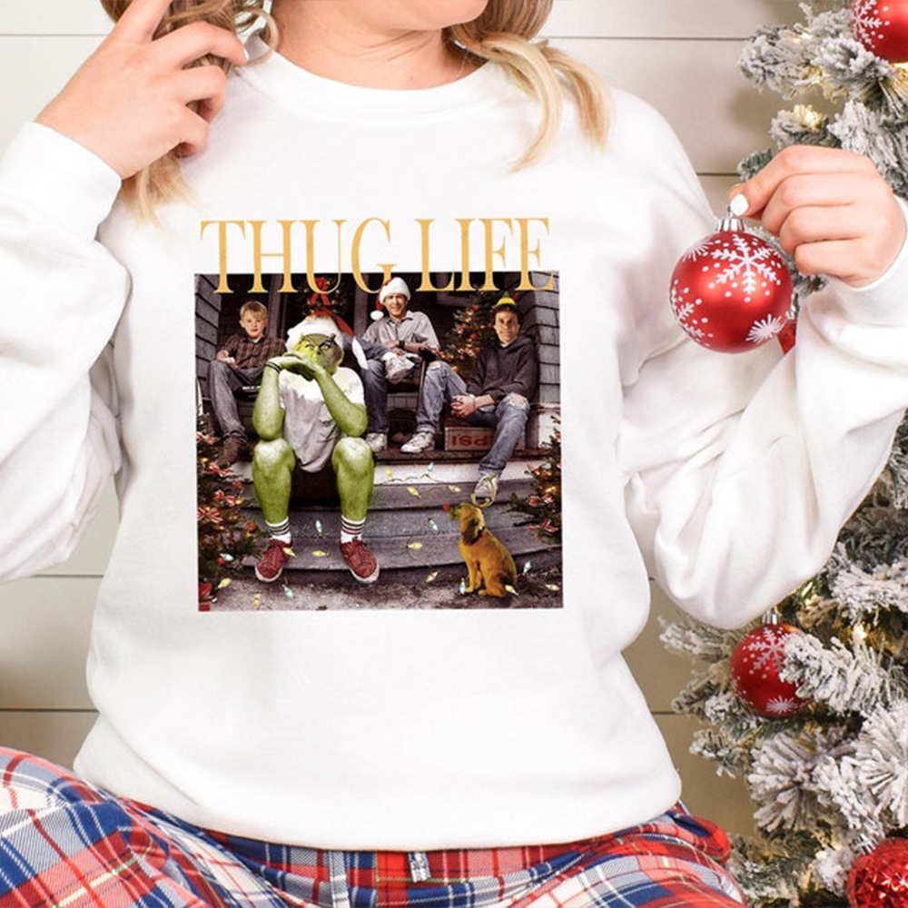 Thug Life Funny Christmas Sweatshirt