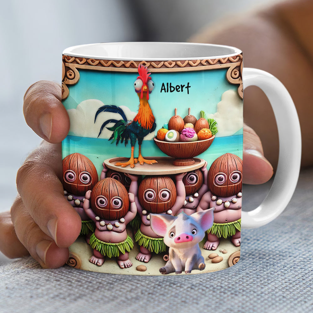 Personalized Firefighter Christmas Ornament - Custom Name and Year Coffee Mug PopCulturePrints