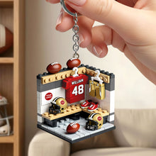 Load image into Gallery viewer, Sport Lover Keychain - A Personalized Touch for Sports Fans Keychains PopCulturePrints
