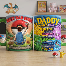 Load image into Gallery viewer, Best Dad Ever - Personalized Adventure Mug for Dads and Kids Coffee Mug PopCulturePrints
