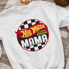 Load image into Gallery viewer, Personalized Hot Mess Mama Shirt - Custom Gift for Mother&#39;s Day
