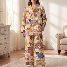Load image into Gallery viewer, “Snuggle in Nostalgia” - Nostalgic Storybook Pajama Set - Personalized Gift for Everyone
