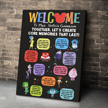 Load image into Gallery viewer, Personalized Teacher Welcome Poster - Create Core Memories in Classroom
