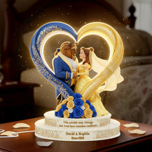 Load image into Gallery viewer, A Timeless Tale Of Love Light Box - Personalized Anniversary Gift For Couples Light Box PopCulturePrints
