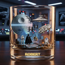Load image into Gallery viewer, Universe Glass Mug - Personalized Gifts 031OHDT221225 Glass PopCulturePrints
