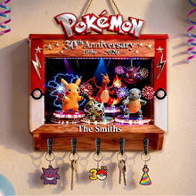 Load image into Gallery viewer, Celebrate 30 Years of Pokémon Adventure - Personalized Key Hanger for Game Lovers Key Hanger PopCulturePrints
