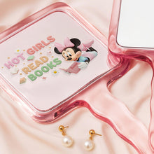 Load image into Gallery viewer, Hot Girls Read Books Handheld Mirror - Personalized Gifts for Book Lovers Mirror PopCulturePrints
