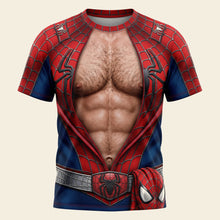Load image into Gallery viewer, The Unzipped Hero 3D Shirt - A Fun and Unique Personal Gift for Comic Fans
