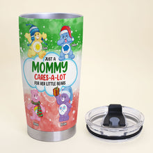 Load image into Gallery viewer, Custom Mom Tumbler - Mommy Cares For Her Little Bears Tumbler Cup PopCulturePrints
