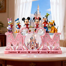 Load image into Gallery viewer, "A Gift from the Heart, Celebrate Mom" - Personalized Heartfelt Mom Acrylic Plaque - Custom Gift for Mom, Grandma, and Loved Ones Shaped Plaques PopCulturePrints
