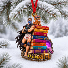 Load image into Gallery viewer, Unleash Your Inner Hero with the Intergalactic Reality Mystery Survivor Ornament - Personalized Christmas Gift
