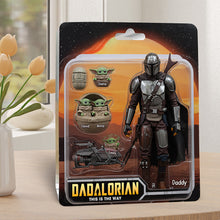 Load image into Gallery viewer, Best Dad In The Galaxy - Personalized Acrylic Plaque for Dad Shaped Plaques PopCulturePrints
