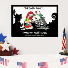 Load image into Gallery viewer, Personalized Horror Family Wood Sign Wood Sign PopCulturePrints

