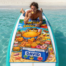 Load image into Gallery viewer, Beach Snacks Club Beach Towel - Personalized Gifts 04HADT180726 Beach Towel PopCulturePrints
