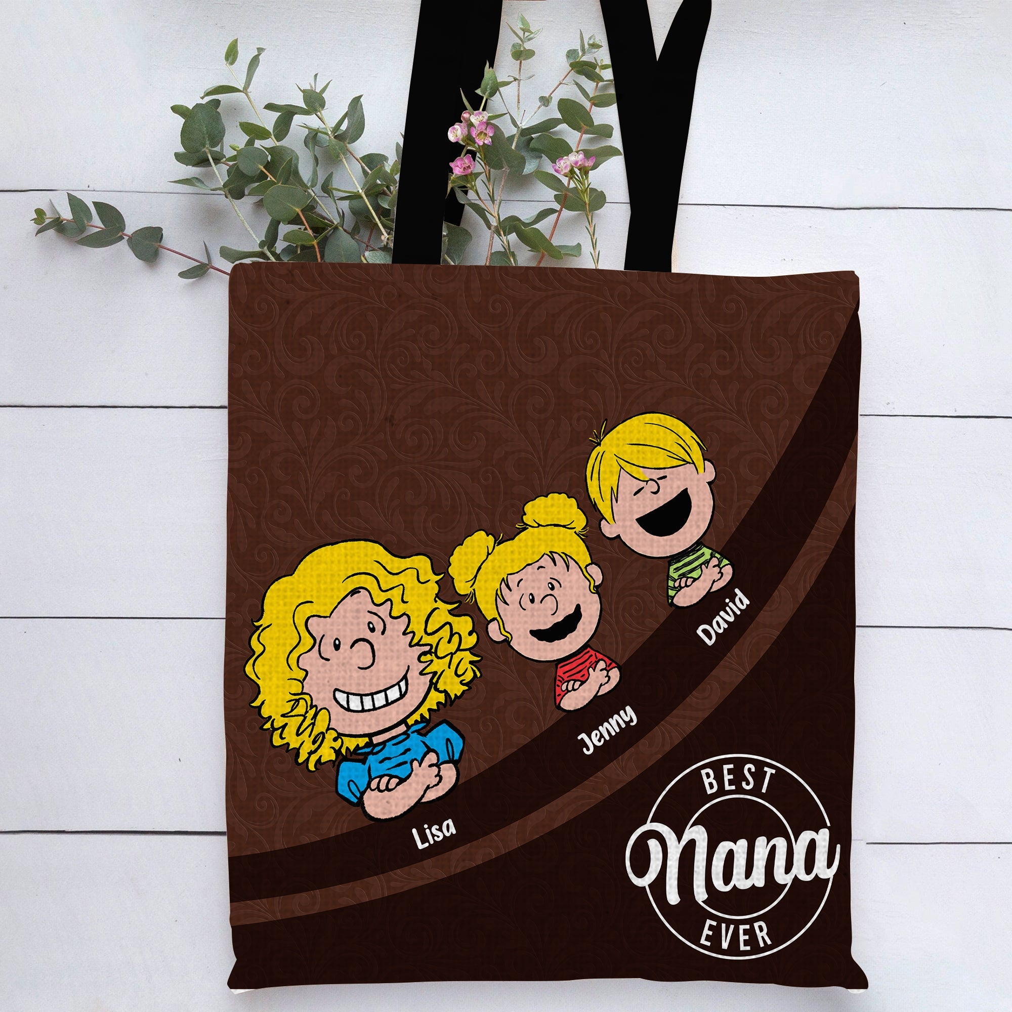 Personalized Best Mom Ever Tote Bag Tote Bag PopCulturePrints
