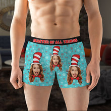 Load image into Gallery viewer, Custom Couple's Boxers &amp; Briefs - Master of All Things Boxer Briefs PopCulturePrints

