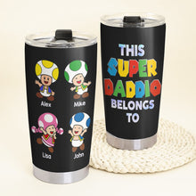 Load image into Gallery viewer, Personalized Super Dad Tumbler - Custom Gift for Dads Tumbler Cup PopCulturePrints
