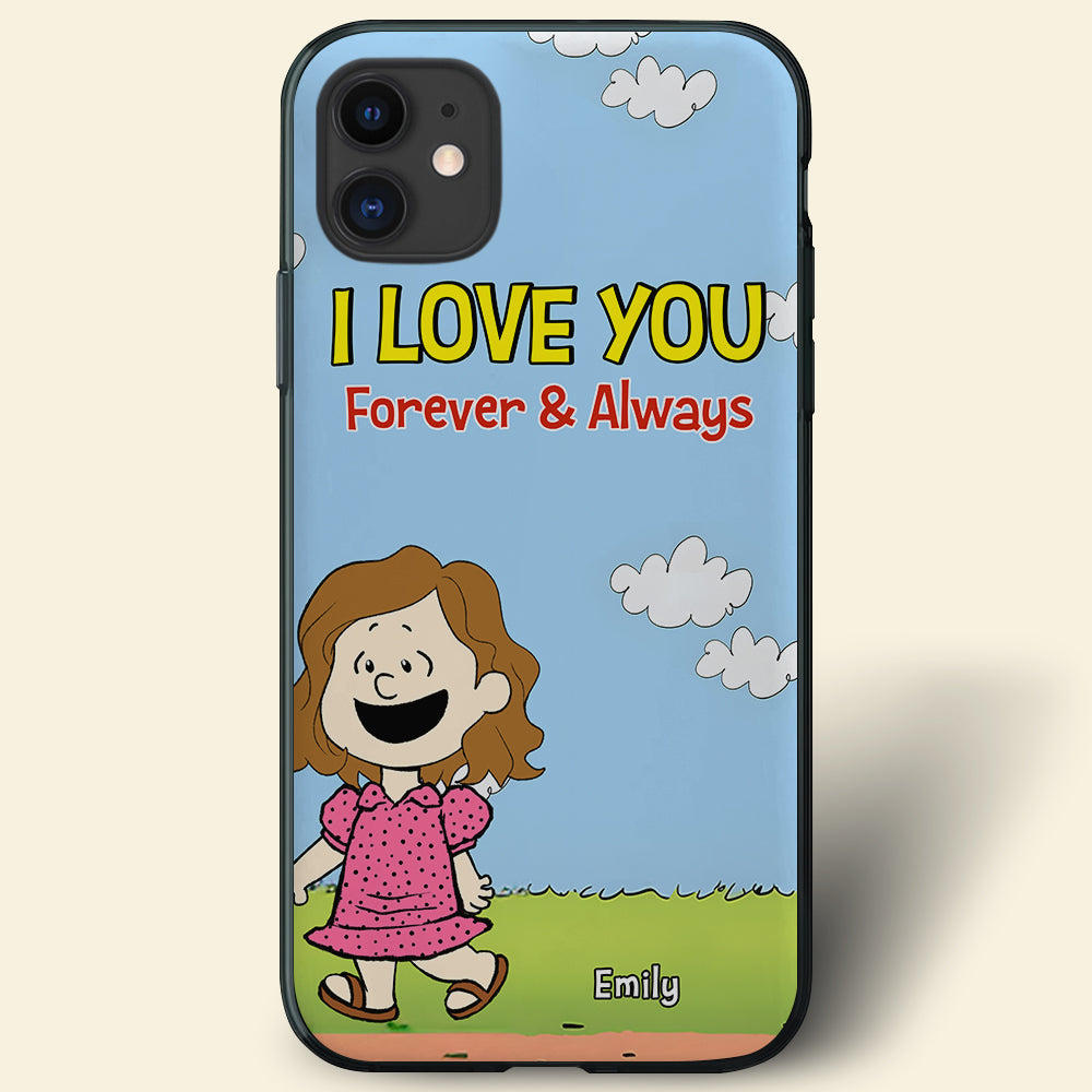 Personalized 'Missing Piece' Phone Case for Couples - Forever & Always