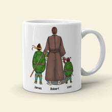 Load image into Gallery viewer, Personalized Pop Culture Dad Mug - Best Dad Ever Coffee Mug PopCulturePrints
