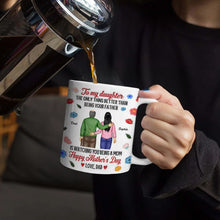 Load image into Gallery viewer, To My Daughter - The Only Thing Better Than Being Your Father - Personalized 3D Inflated Effect Mug Mug PopCulturePrints
