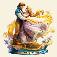Load image into Gallery viewer, You Were My New Dream - Personalized Romantic Couple Acrylic Plaque Shaped Plaques PopCulturePrints
