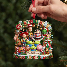Load image into Gallery viewer, "Make Every Christmas Special!" - Personalized Festive Friends Acrylic Ornament - A Unique Gift for Families and Loved Ones
