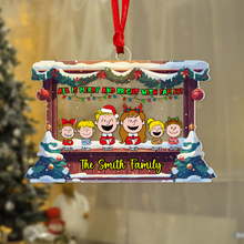 Load image into Gallery viewer, Custom Family Christmas Acrylic Ornament
