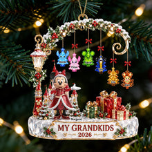 Load image into Gallery viewer, Elevate Your Christmas Spirit - Timeless Christmas Ambience Acrylic Ornament - Personalized Gift for Family &amp; Friends
