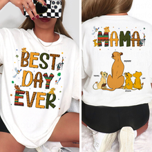 Load image into Gallery viewer, “Best Day Ever” - Personalized Mom Shirt - Unique Gift for Moms, Grandmas &amp; More Shirts PopCulturePrints
