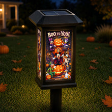 Load image into Gallery viewer, Boo To You Garden Lamp - Personalized Halloween Gift for Spooky Nights

