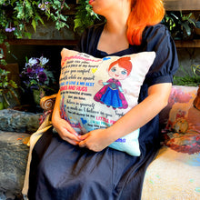 Load image into Gallery viewer, Personalized Granddaughter Inspirational Pillow - Proud Grandma Gift Pillow PopCulturePrints
