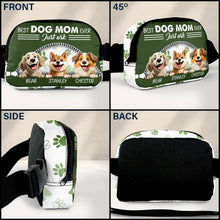 Load image into Gallery viewer, Best Dog Dad Ever Just Ask - Personalized Crossbody Belt Bag Crossbody Belt Bag PopCulturePrints
