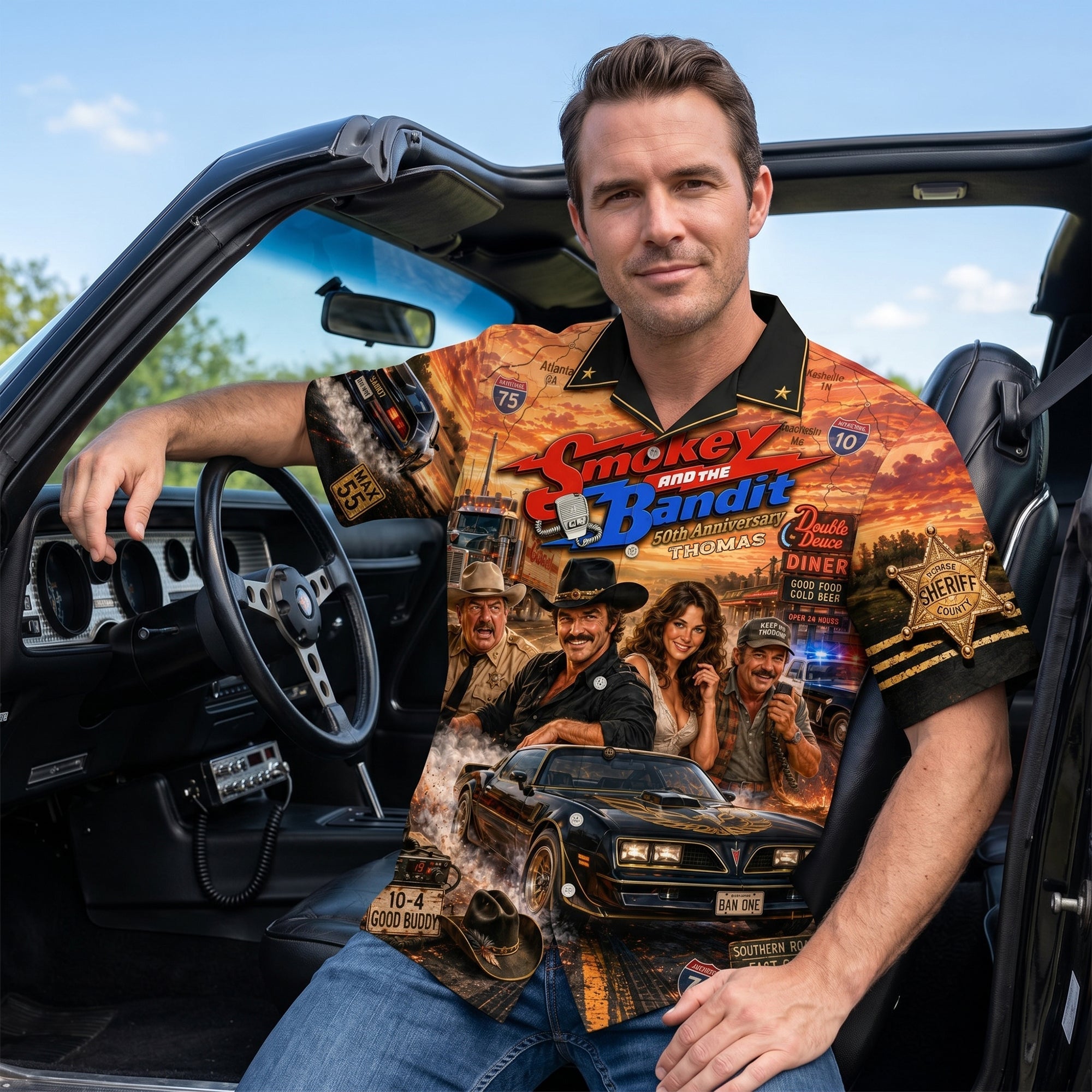 "Rev Up Your Style!" - King of The Backroads Hawaiian Shirt - Personalized Gifts for Speed Lovers Hawaiian Shirts PopCulturePrints