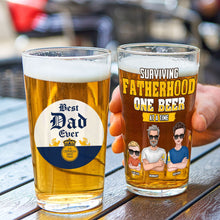 Load image into Gallery viewer, Personalized Cool Dad Beer Glass Beer Glasses PopCulturePrints
