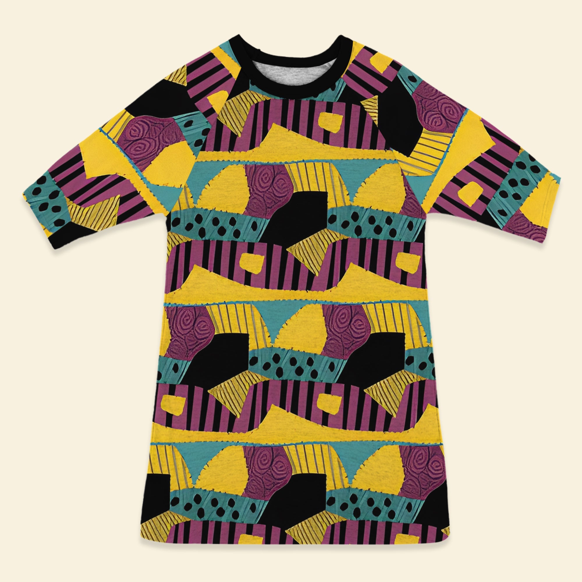 Personalized Raglan Dress for Movie Lovers AOP Products PopCulturePrints