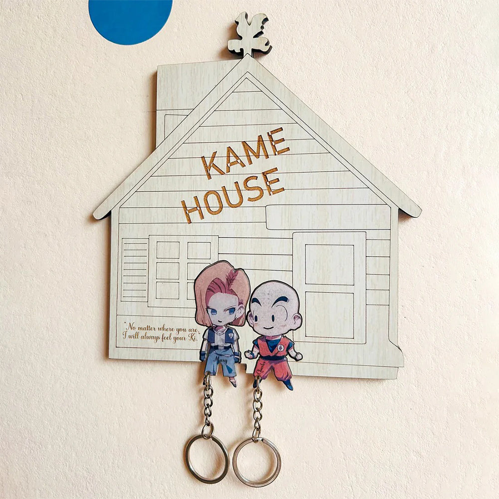 Personalized Key Holder for Couples - Unique Gift Key Holder PopCulturePrints