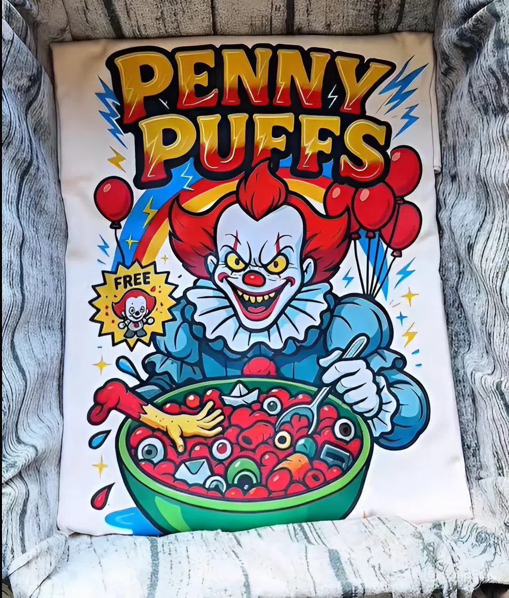 "A Killer in Every Bite!" - Slasher Loops Shirt – Custom Gift for Horror Fans Shirts PopCulturePrints