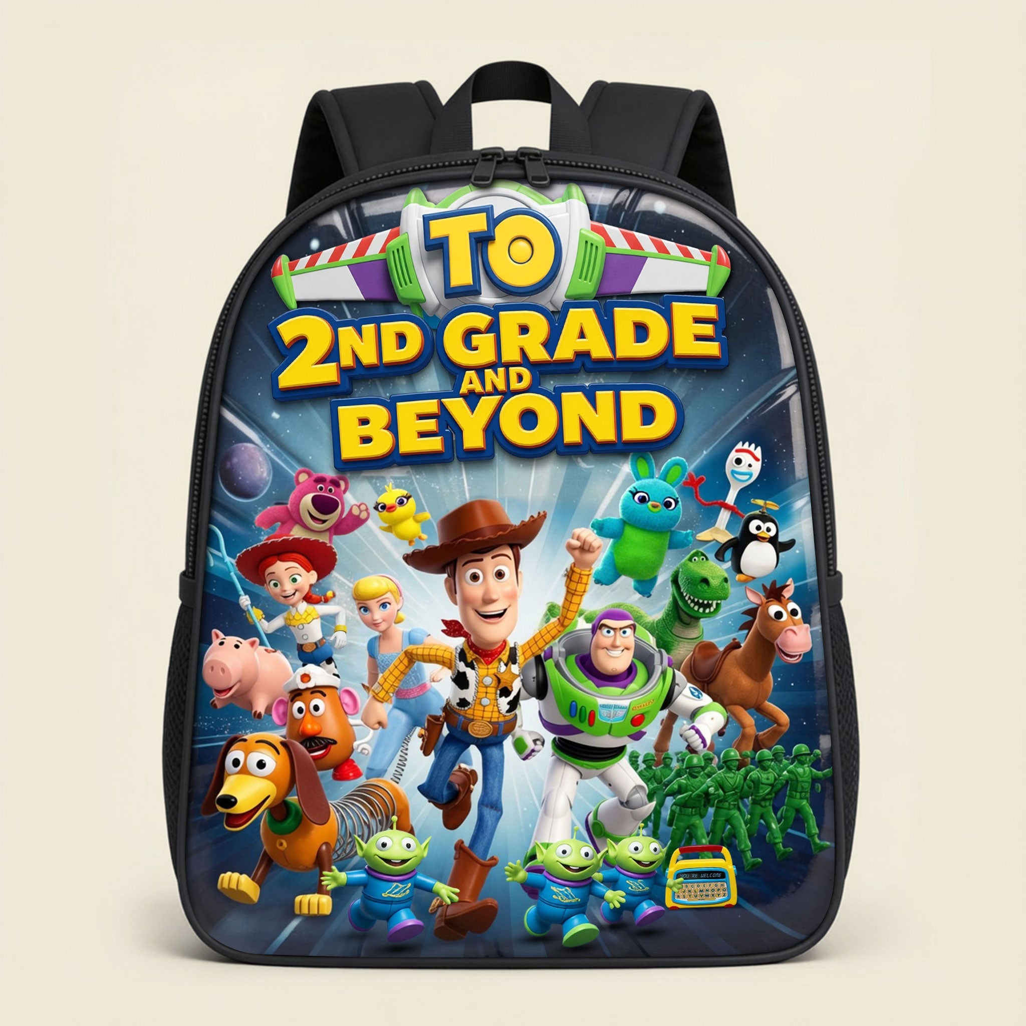 “Adventure Awaits!” - Rushing Back To School Bag - Personalized Gifts For Kids