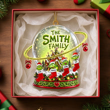 Load image into Gallery viewer, The Holiday Mischief Makers Christmas Ornament - Personalized Christmas Gifts For Family 03OHTI250826 Ornament PopCulturePrints
