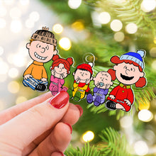 Load image into Gallery viewer, Family Christmas Ornament - A Personalized Way to Celebrate Family Moments Ornament PopCulturePrints
