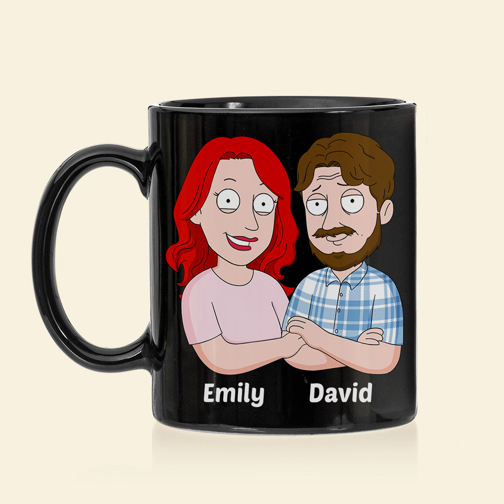 Personalized Dad Coffee Mug - Funny Family-Themed Gift Coffee Mug PopCulturePrints